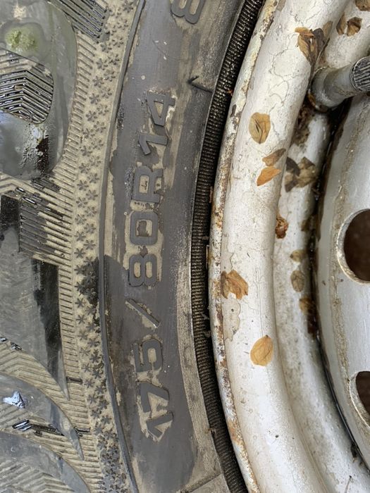 Vand 2 roti Dacia Papuc-Pick up-5 prezoane-175/80-R”14