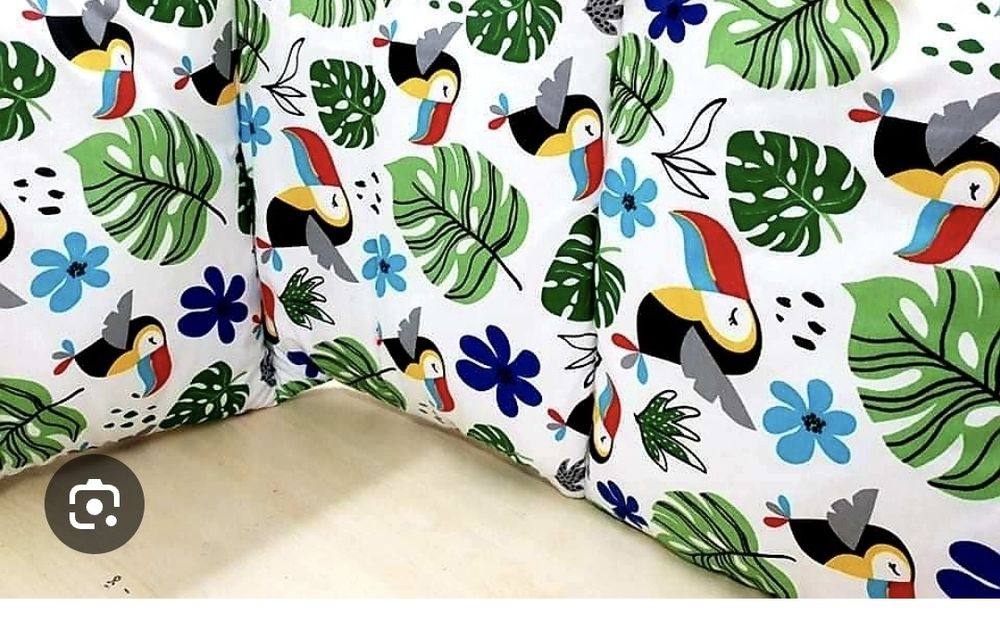 Set 2 Protectii / aparatori patut bebe