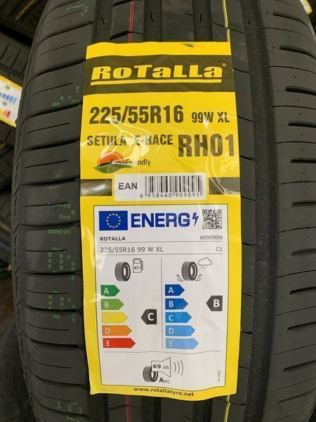 Нови летни гуми ROTALLA SETULA RH01 225/55R16 99W XL НОВ DOT 2255516