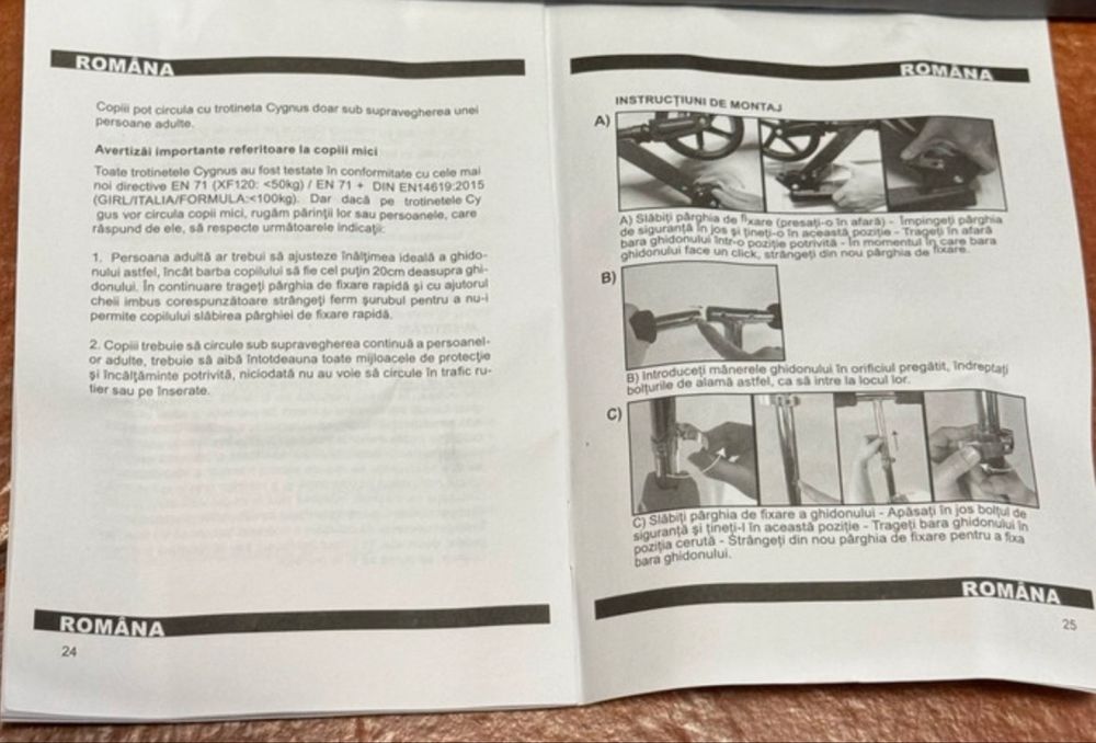 Trotineta copii Cygnus 145 MM