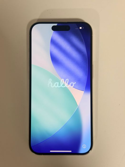 iPhone 15 pro alb titan 128GB