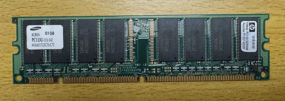 РЕТРО RAM ПАМЕТ ОТ 64MB ДО 512MB ЗА СТАРИ КОМПЮТРИ