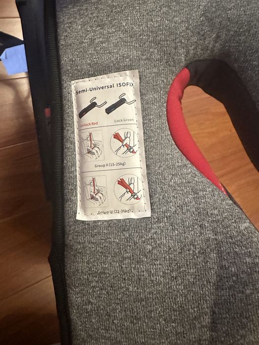 Scaun auto isofix 15-36 kg