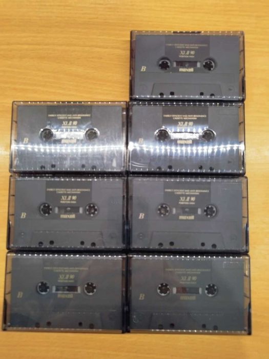 ЛОТ от 50 хромни аудио касети