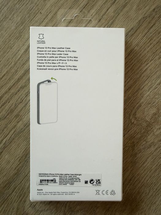 Husa iPhone 13 Pro Max Apple Leather Case