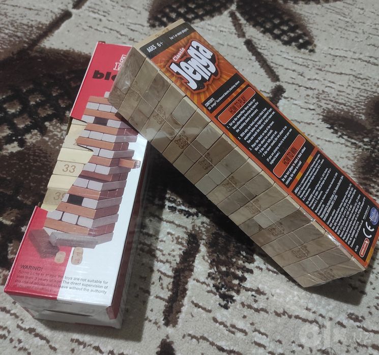 Настольная игра ДЖЕНГА (JENGA) Доставка 24/7