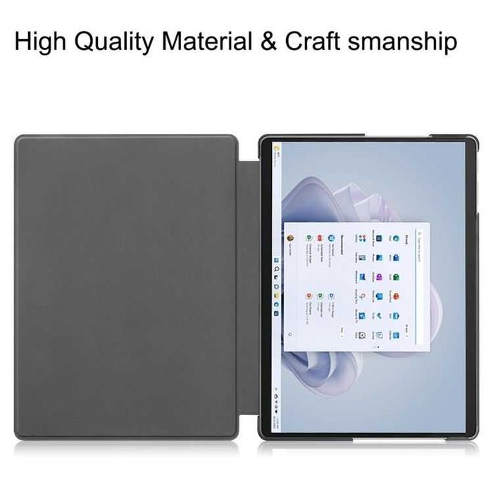 Husa premium flip antisoc MICROSOFT Surface PRO 4 5 6 7 Plus Pro 8 9 X