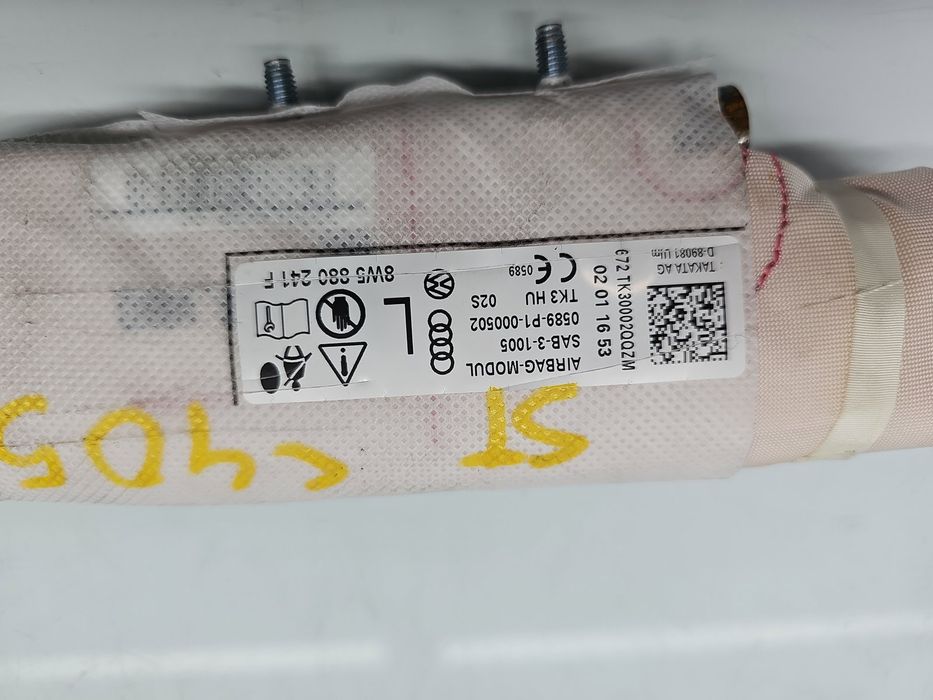 Airbag lateral stanga AUDI A4 (8W2, B9) [Fabr 2015-2023] 8W5880241F
