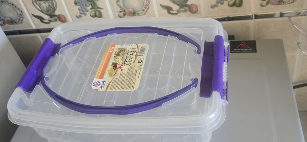 Пластиковый контейнер 5 л  Plastmas Konteyner idish 5L