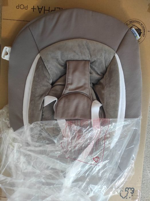 Шезлонг 2в1 Hauck Alpha Bouncer Deluxe