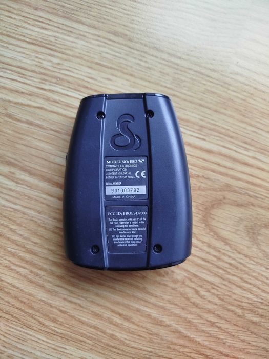 Detector radar antiradar Cobra ESD-767 Laser 6  Band 360 grade