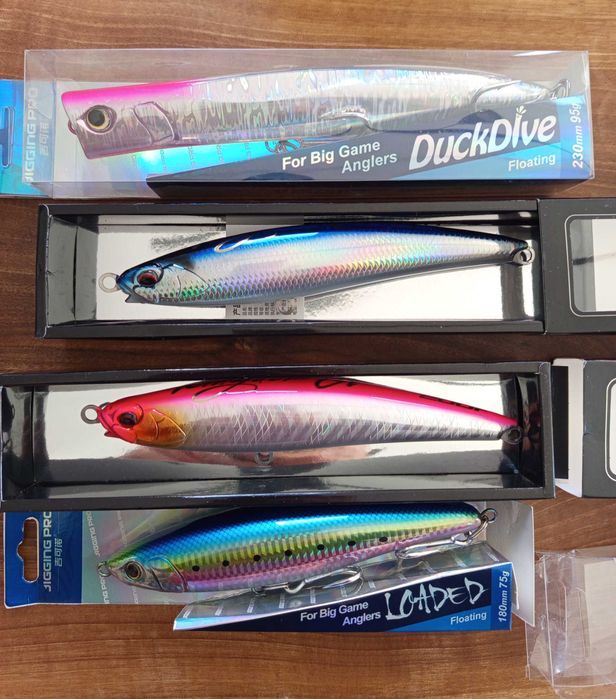 Big game воблери попери спининг тролинг