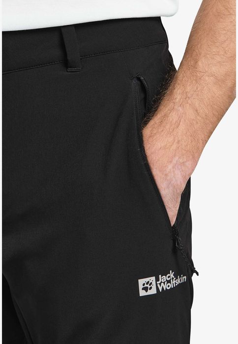 Jack Wolfskin, Pantaloni outdoor Holdsteig Pant, Negru, 48