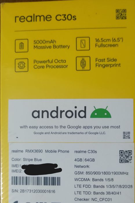 Продам телефон Realme