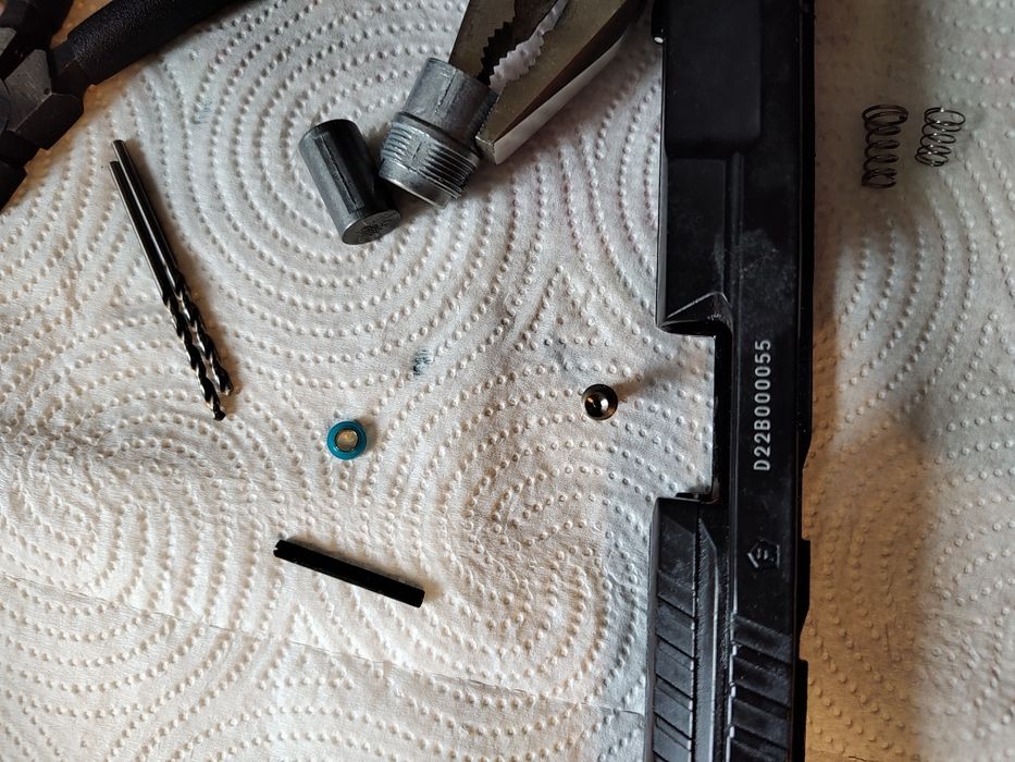 Reparatii Walter p99 dao și alte modele umarex