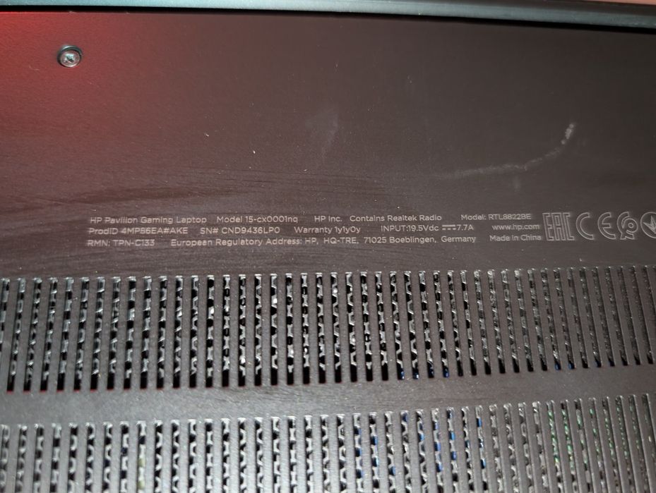 Laptop Gaming HP Pavilion 15 (i5-8300H, GTX 1050 Ti, 12GB, 512GB SSD)