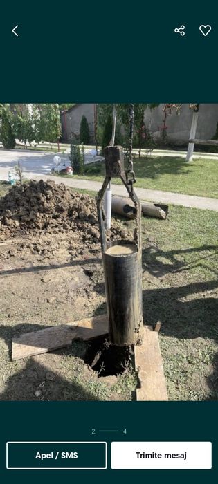 Foraje puțuri apa