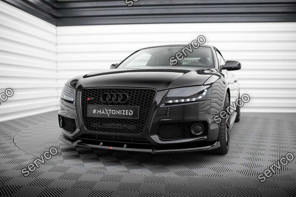 Prelungire bara fata Audi S5 A5 S-Line 8T 2007-2011 v19 Maxton Design