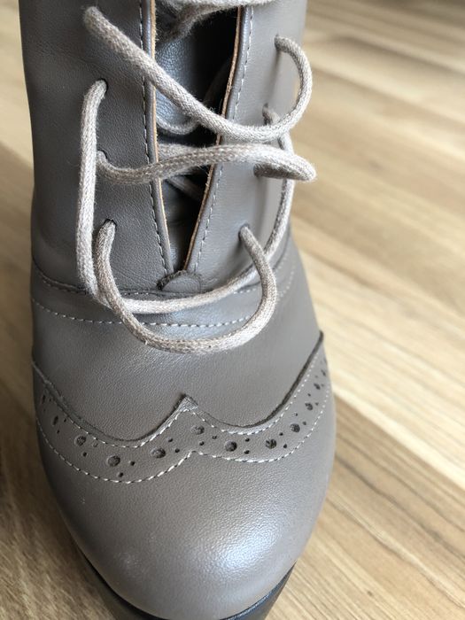 Botine piele naturala