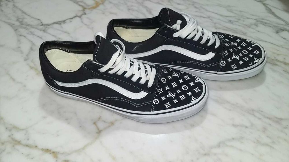 Vans x Louis Vuitton Old Skool оригинални кецове маратонки НОВИ