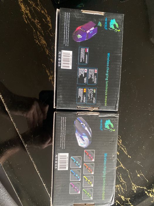 Безжични геймърски мишки 3 разновидности лед