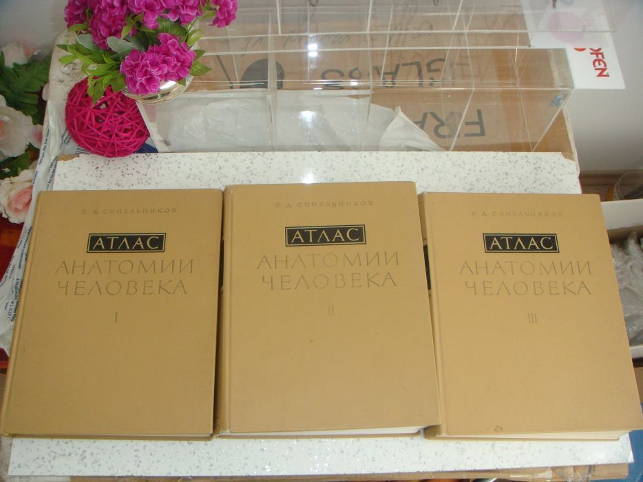 Атласи по анатомия на човека Синелников в 3 тома, Атлас цветен