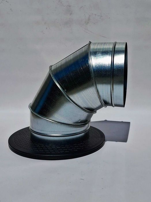 Коляно за аспирация ф250 поцинковано