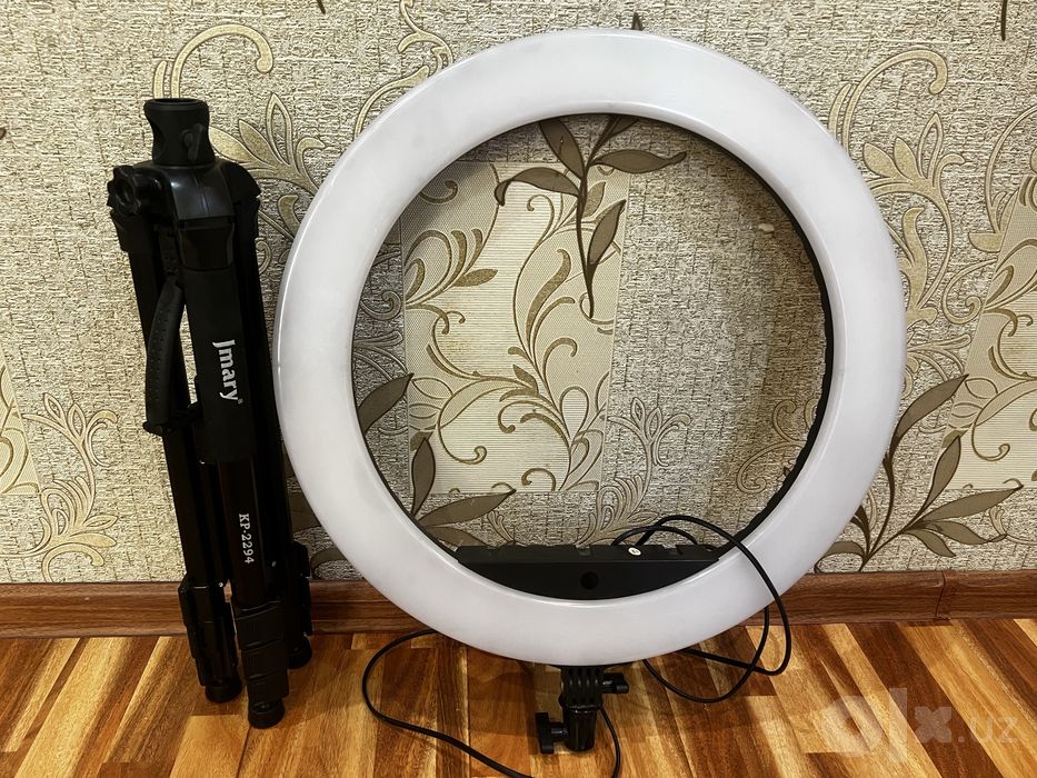 Штатив Jmary KP2294 + Лампа Jmary fm 21r отличном состоянии!!