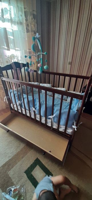 Детский кровать, манеж "Наша Мама"