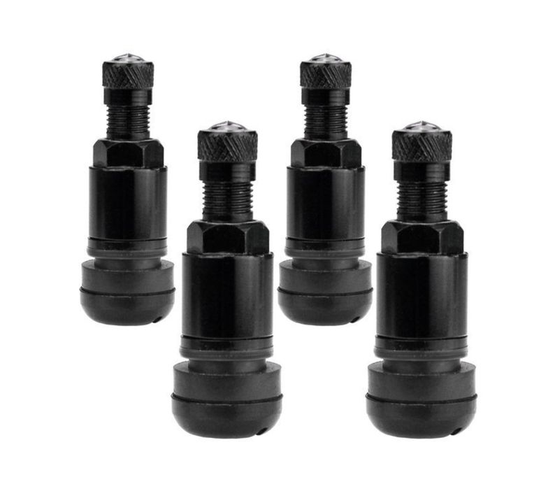 Valve metalice culoare Antracit  sau Negre set 4 buc.