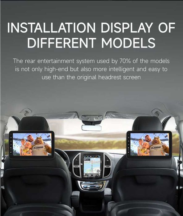 Андроид Монитор  10.1" За задните седалки, 306