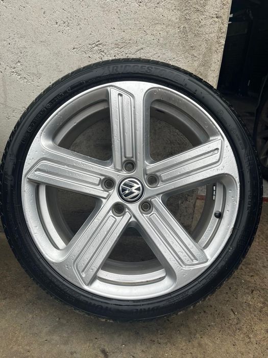 Jante cu anvelope vw golf 7r