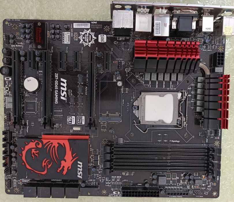 Placa de baza Gaming MSI Z87-GD65 Gaming generatia 4 soket 1150