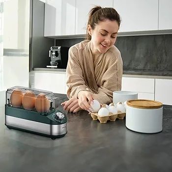 Яйцеварка Green Lion, вместимость 6 яйца, 400W, 230 Вт, компактный