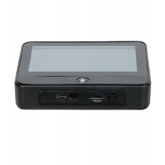 WiFi видео шпионка за врата с вътрешен дисплей, нощно виждане Tuya