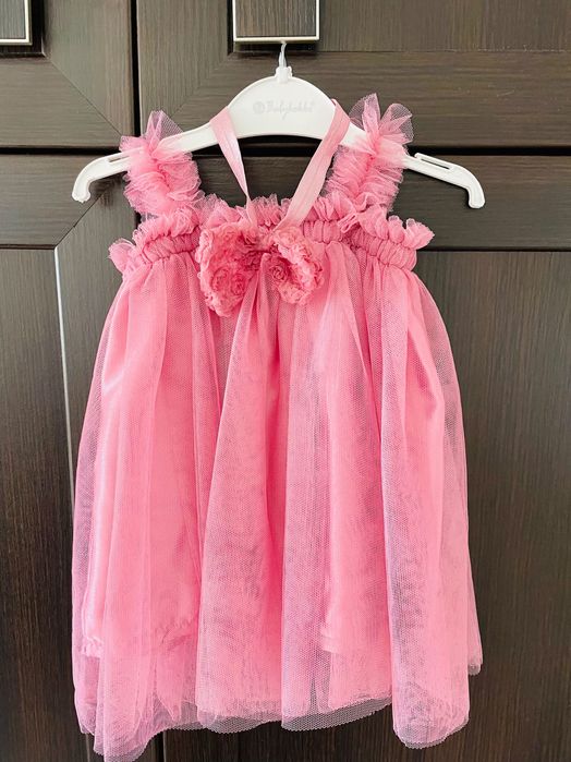 Детское нарядное платье на 0-12 мес