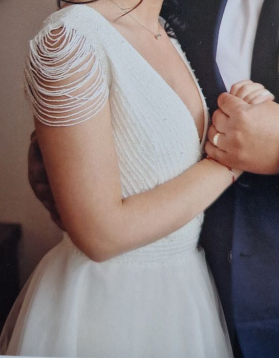 Vand rochie de mireasa marime XS-S