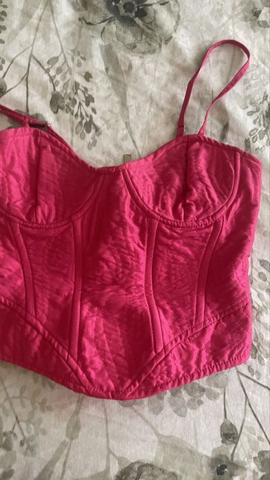 Розово бюстие/корсет