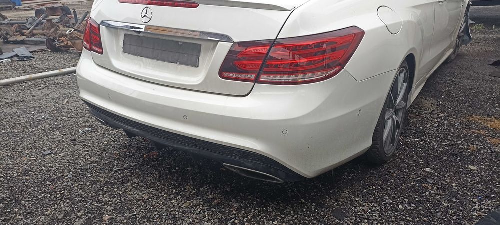 bara spate AMG Mercedes E Class Coupe, facelift, W212, 2013-2016