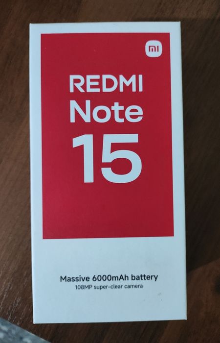 Redmi note 15 karobka dokument