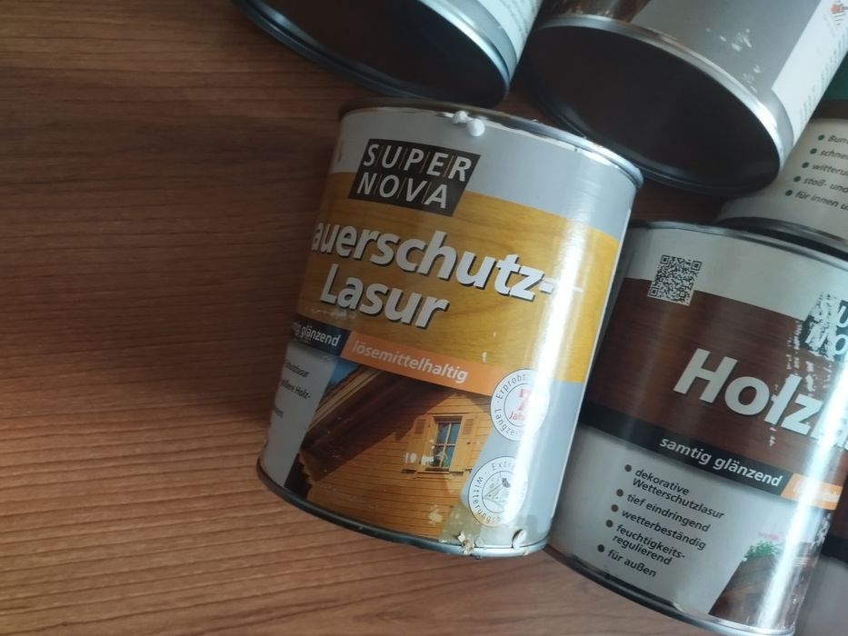 Lot Vopsea și Lazură Lemn SUPER NOVA (Germania) - Diverse Nuanțe
Descr