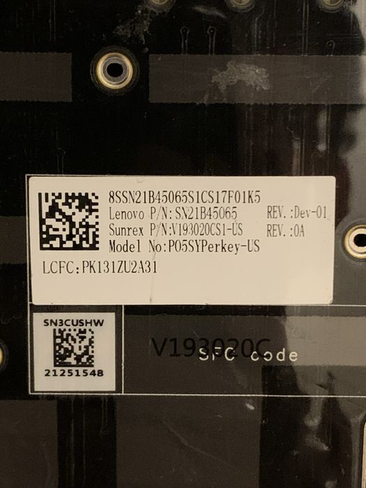 Клавиатура Lenovo Legion