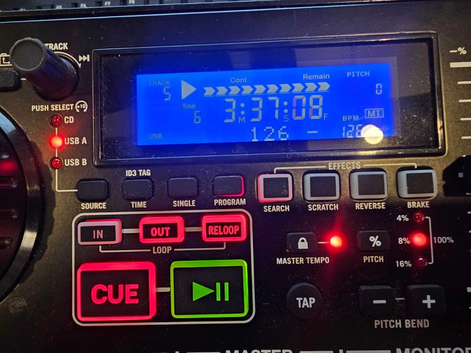 Consola DJ Numark CDMIX USB