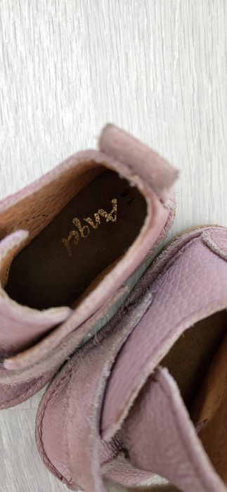 Ghete din piele pentru bebelus  nr .18