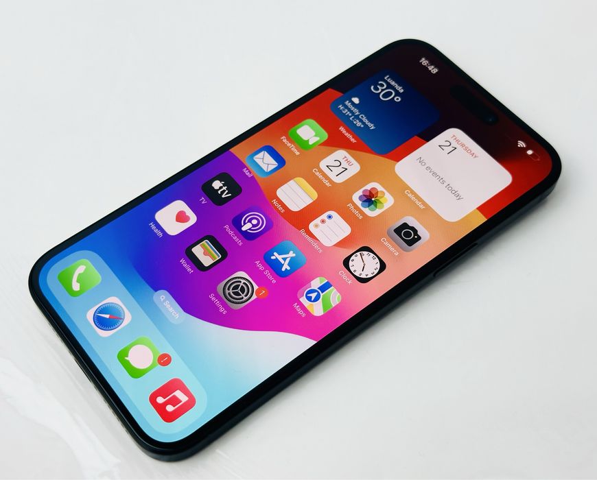 Apple iPhone 15 128GB Black 100% Батерия! Гаранция!