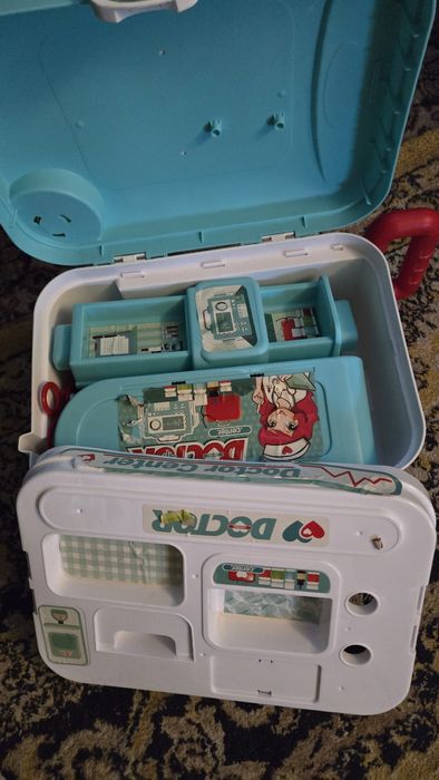 Set jucării doctor si chef si supermarket