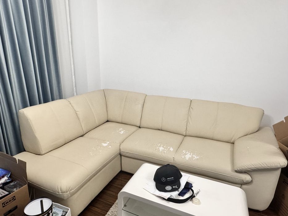 Coltar extensibil piele ecologica