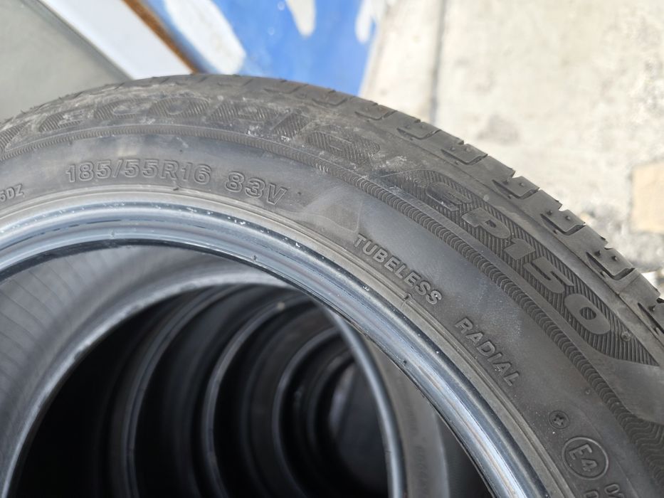 4бр Летни гуми 185 55 16 - Continental  и Bridgestone