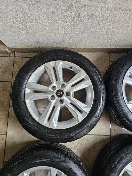 Jante originale Audi R17 + Anvelope 215 55 17