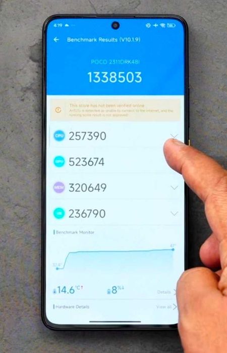 1 лям 460.000 в антуту 12/512 гб